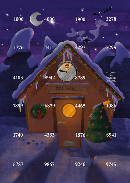 Christmas Mystery #1: Can you solve the Christmas Mystery? Adventurous Escape Room Advent Calendar for Family with Daily Puzzles and Four-Digit Codes