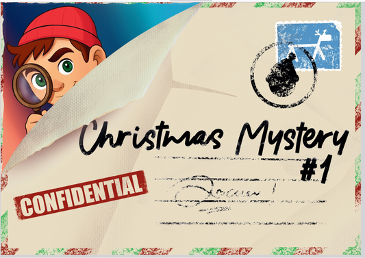 Christmas Mystery #1: Can you solve the Christmas Mystery? Adventurous Escape Room Advent Calendar for Family with Daily Puzzles and Four-Digit Codes